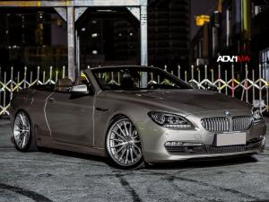 BMW 650i Convertible on ADV.1 Wheels (ADV15 Track Spec) 2015 года